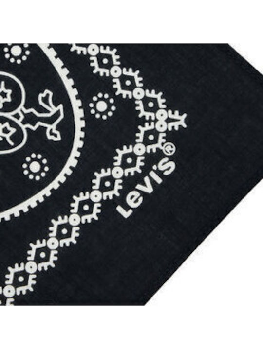Levi's Paisley Damen Schal Schwarz