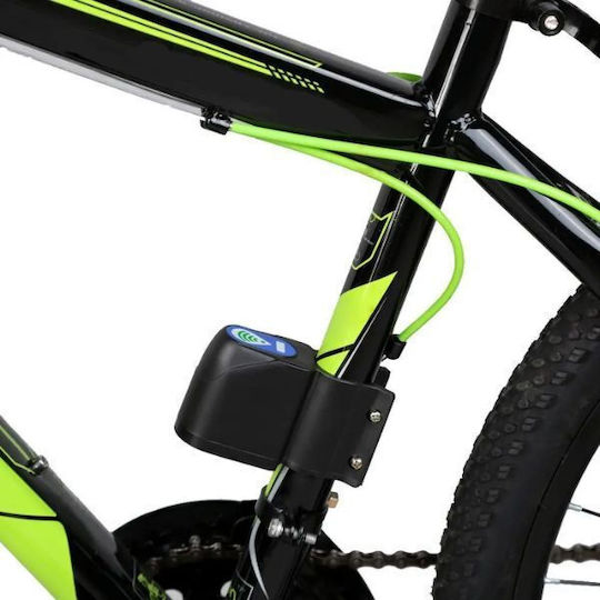 Setul de biciclete este format din alarmă telecomandă de alarmă Ir Black