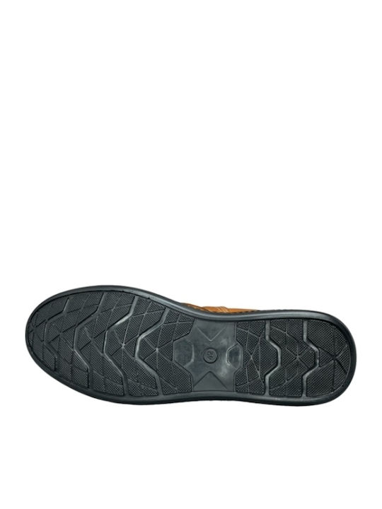 Men's Leather Casual Shoes Tabac Brown