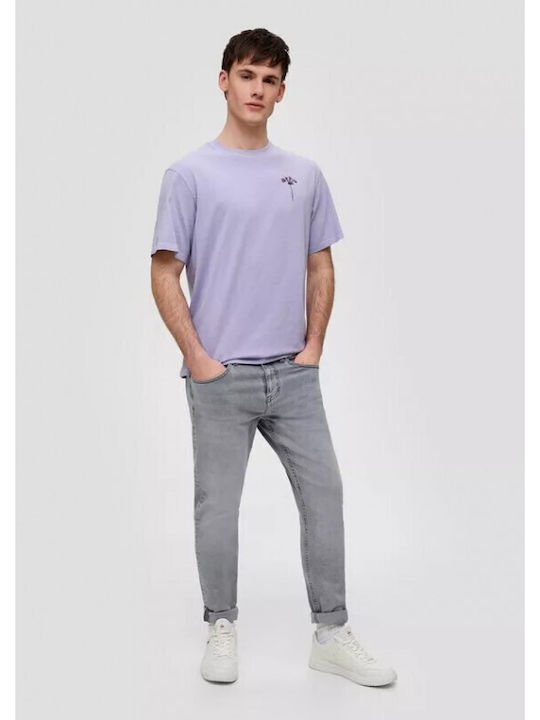 Men's Jeans Pants with Regular Fit Gray