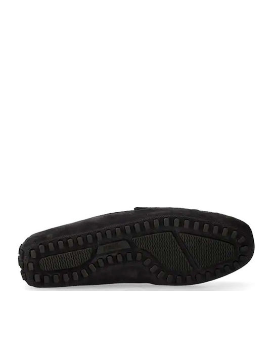 Suede Ανδρικά Loafers σε Μπλε Χρώμα