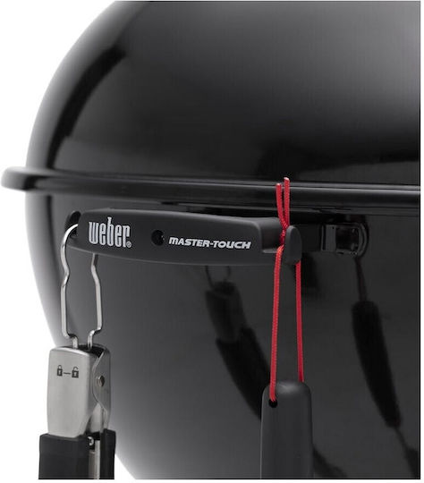 Weber Master-Touch E-5775 Rostfreier Stahl Holzkohlegrill mit Deckel 109cmx84cm