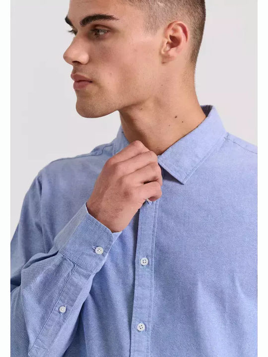 Long-sleeved Cotton Shirt Blueprint