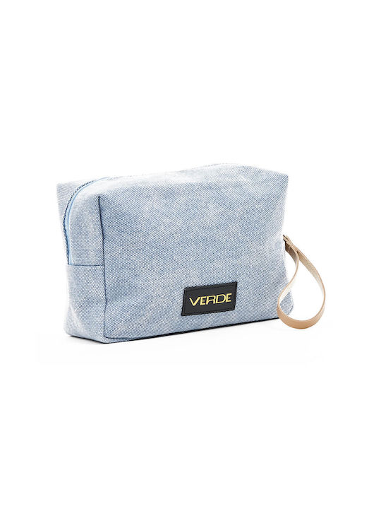 Verde Damen Necessaire in Blau Farbe