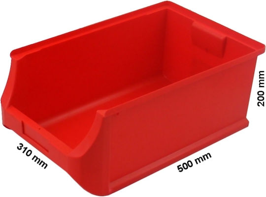 Allit Plastic Organizator pentru Bin-uri de Unelte Stivuibile L50xW31xH20cm
