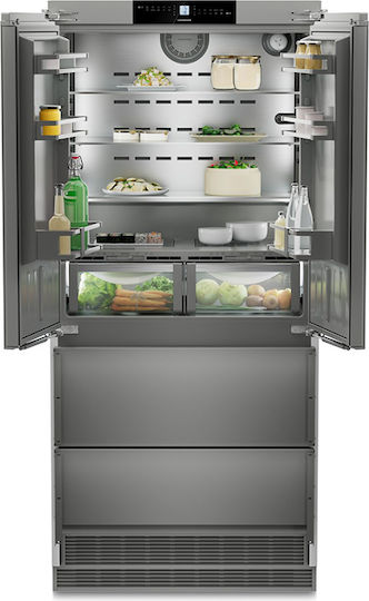 Liebherr Вграден Хладилник Гардероб 523лт NoFrost В207.2xШ91.5xД63.5см. Inox BioFresh