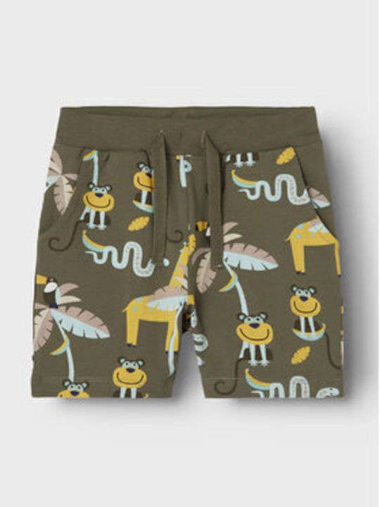 Name It Kids Set with Shorts Summer 2pcs Coffee