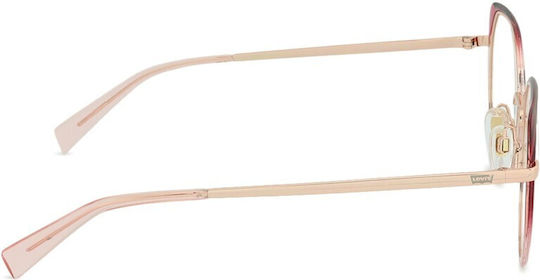 Levi's Γυναικείος Μεταλλικός Σκελετός Ροζ LV1052 94B
