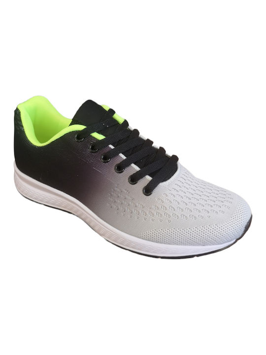 Jomix Sneakers Grey / Black / Green