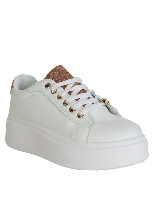 Migato Femei Sneakers Albe