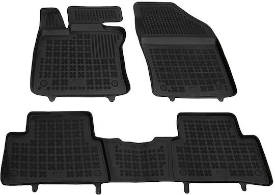 Rezaw Plast Set of Front and Rear Mats 5pcs for Toyota Lexus Black