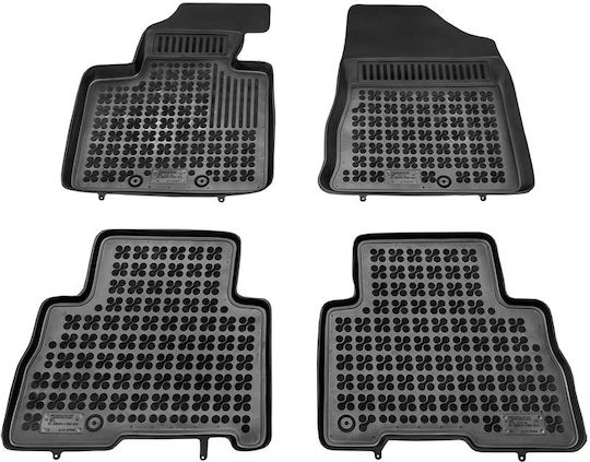 Rezaw Plast Set of Front and Rear Mats 5pcs for Kia Sorento 2010 2015 Black