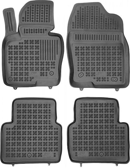 Rezaw Plast Set of Front and Rear Mats 5pcs for Mazda CX-5 2019+ Black