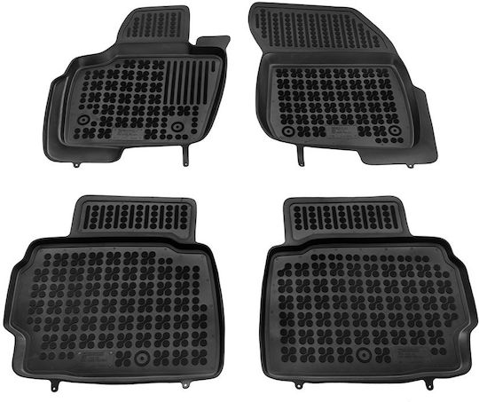 Rezaw Plast Set of Front and Rear Mats 5pcs for Mercedes-Benz V Ford Mondeo 2014+ Black