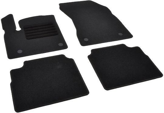 Rigum Set of Front and Rear Mats 4pcs for Nissan X-Trail 2022+ Black