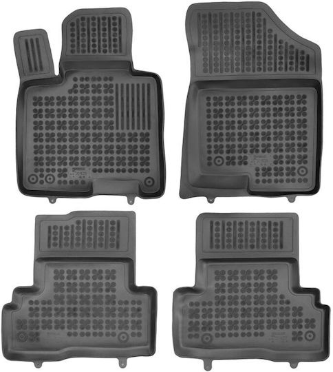 Rezaw Plast Car Mats Trunk 5 Pieces for Mercedes-Benz V Kia Sportage 2021 Black