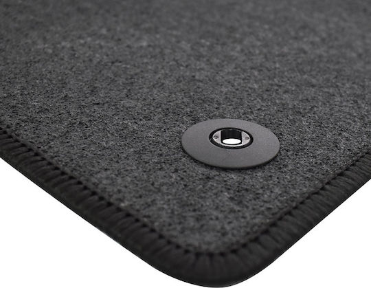 Rigum Set of Front and Rear Mats 4pcs for Volkswagen Beetle (New) / Beetle Audi A5 2011+ Black