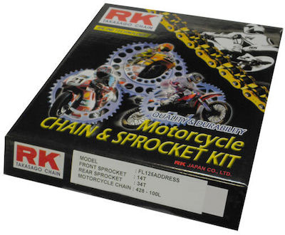 RK Chain & Sprocket Kit for Suzuki Address