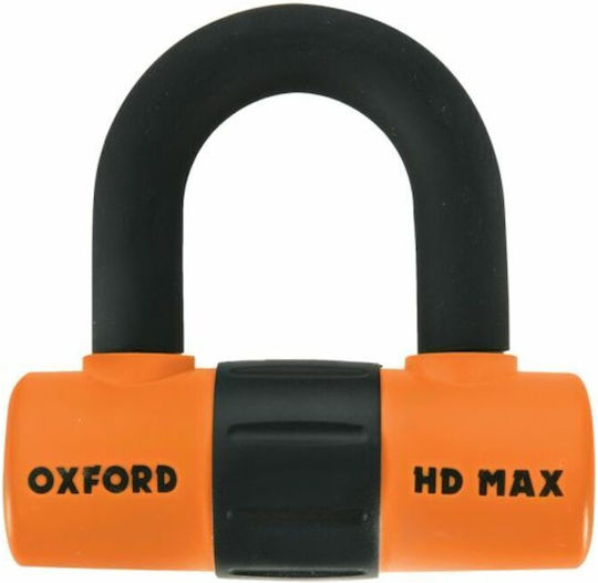 Oxford LK145 150cm Motorcycle Anti-Theft Chain with Lock in Orange LK145