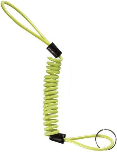 Oxford OF390 Motorcycle Lock Reminder Cable in Yellow OF390