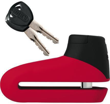Abus 300 Κλειδαριά Δισκόφρενου Μοτοσυκλέτας με Διάμετρο Πείρου 10mm Πορτοκαλί Χρώμα