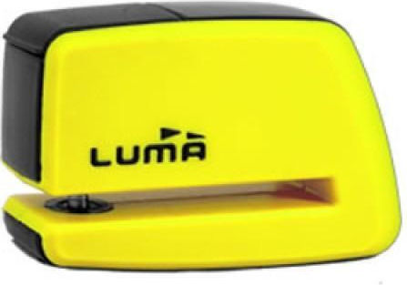 Luma Enduro 91D 10 Motorcycle Disc Brake Lock with 10mm Pin in Yellow