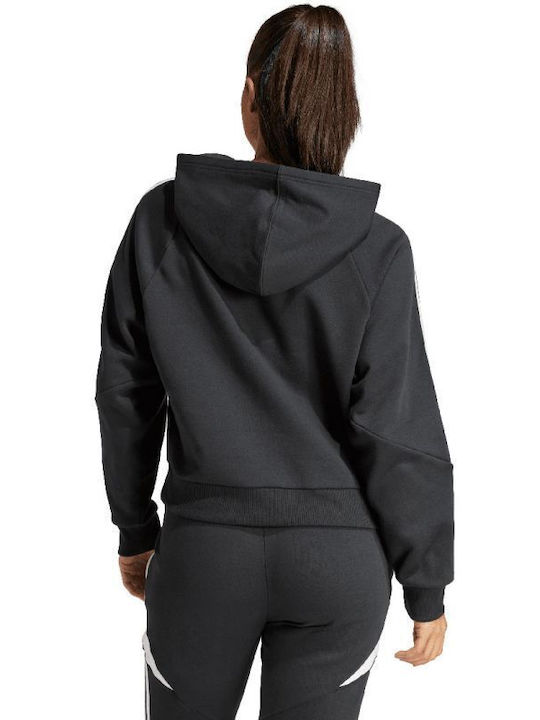 Adidas Tiro Women's Hooded Cardigan Black