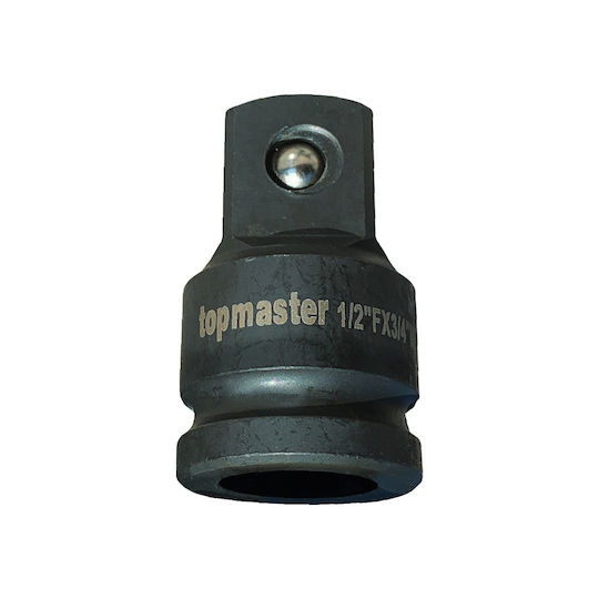 Topmaster Αντάπτορας Αέρος με Υποδοχή 1/2'' / 3/4'' και Έξοδο 1/2'' / 3/4''