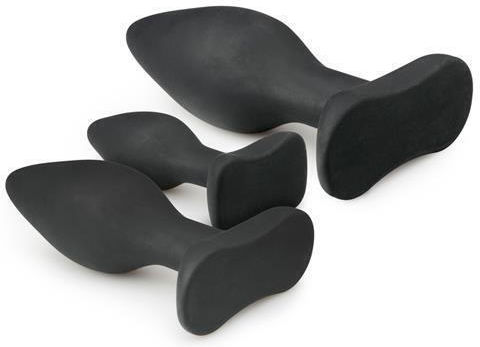 Easytoys Anal Plugs Set Small Black