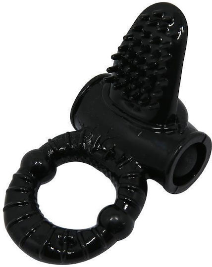 Baile Inele Pentru Penis Vibrant Negru BI-014081-1