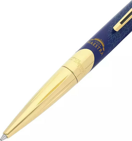 S.t Dupont Defi Millenium Linea Maestra Partagas Linea Maestra Partagas Blue Ballpoint Pen 405095