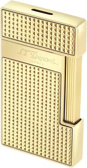 S.t Dupont Slimmy Diamond Head Golden Αναπτήρας 028009