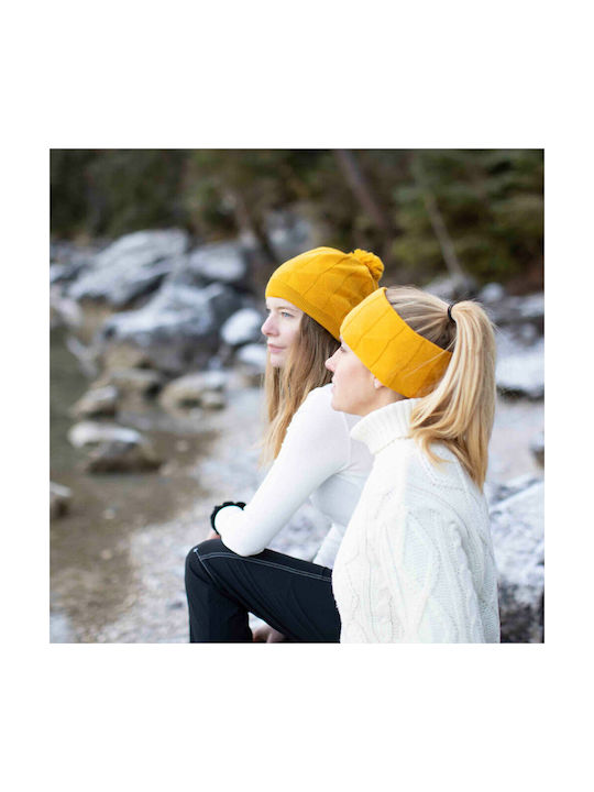 P.A.C. Recycled Merino Αθλητικό Περιμετώπιο Λευκό