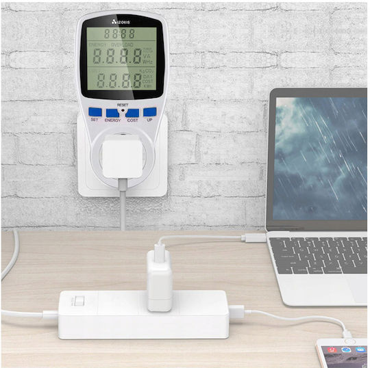 Izoxis Power Consumption Meter for Maximum Power up to 3.68kW
