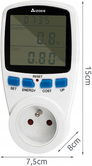 Izoxis Power Consumption Meter for Maximum Power up to 3.68kW