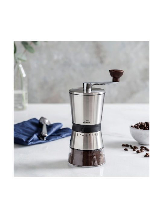 Lacor Set Manual Râșnițe Condimente Inox în Culoare Maro 21cm 1buc