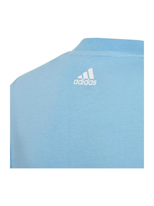 Kinderoberteile T-Shirt Thalassí Essentials Zwei-Farbig Großes Logo