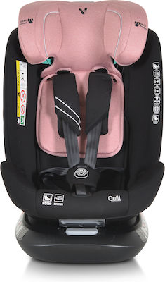 Cangaroo Quill 360° Baby Car Seat i-Size with Isofix Pink