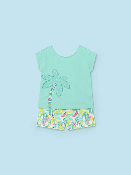 Mayoral Kinder Set mit Shorts Sommer 2Stück colorful