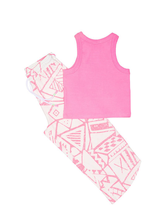 Sprint Kids Set with Pants Summer 2pcs Pink