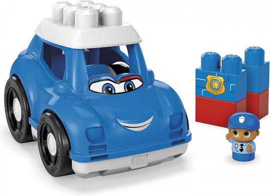 Mega Bloks Cuburi De Construit Vehicle Peter Poliție Pentru 1+ Ani 6 Bucăți