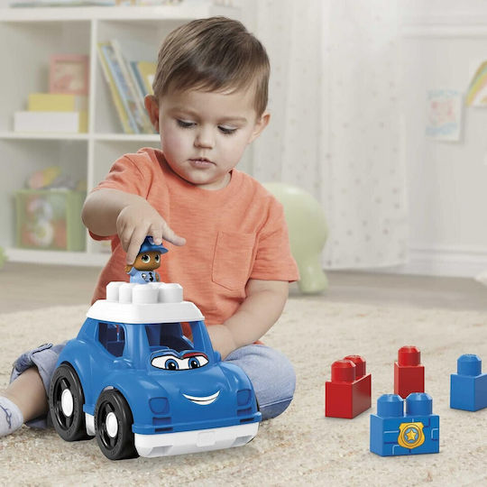 Mega Bloks Cuburi De Construit Vehicle Peter Poliție Pentru 1+ Ani 6 Bucăți