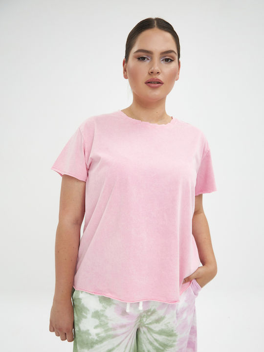 Damen T-Shirt Rosa