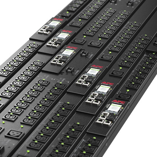 Apc Apdu9959eu3 Power Distribution Unit Pdu 24 Ac Outlet S 0u Black