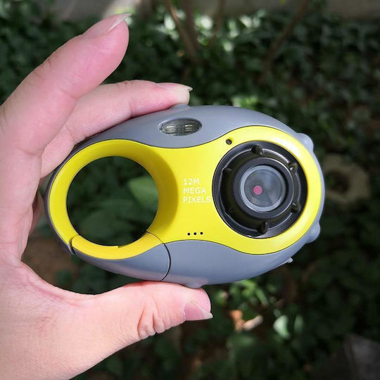 Aparat Foto Compact Rezoluție 5MP Zoom Optic 4x Galbenă