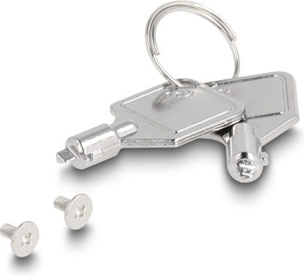 Delock 47037 Drive Bay Πίνακας Πλαίσιο Δίσκου Αποθήκευσης Μαύρος Μαύρο Μεταλλικός