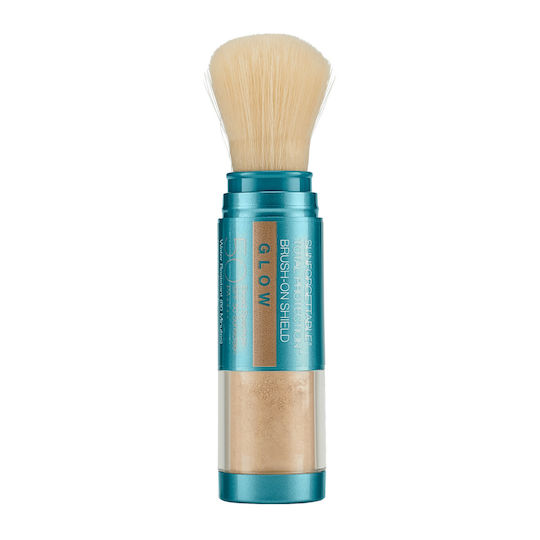 Colorescience Sunforgettable Total Protection Brush-On Shield Glow Αδιάβροχη Αντηλιακή Πούδρα Προσώπου SPF30 με Χρώμα Glow 6gr