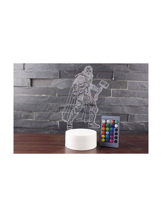 Dekorative Lampe 3D-Illusion