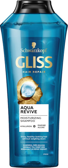 Gliss Aqua Revive Sampon Reconstrucție/Hidratare Pentru Toate Tipurile de Păr 400ml