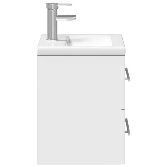 vidaXL Πάγκος με Νιπτήρα Μ41xΒ38.5xΥ48cm Λευκό